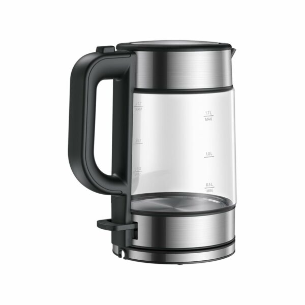 Czajnik Xiaomi BHR7423EU Czarny Przezroczysty Srebrzysty Stal nierdzewna Szkło borokrzemowe 1850-2200 W 1,7 L - obrazek 3