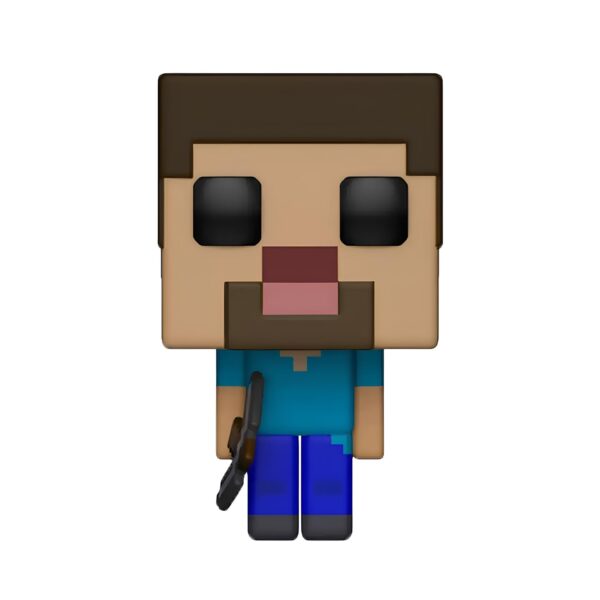Figurka Minecraft Steve 10 cm kolekcjonerskim pudełku 15x12x10 - obrazek 2
