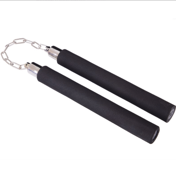 Nunchaku treningowe z pianki nunczaku nunczako piankowe Wykonane pustej plastikowej rurki pokrytej pianką - obrazek 5
