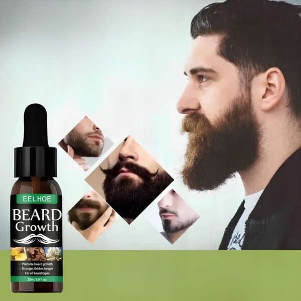 Olejek na porost brody Węgorz 30ml Olejek do brody naturalny wzmacniacz zarostu - obrazek 4