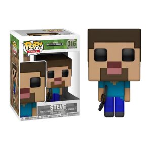 Figurka Minecraft Steve 10 cm kolekcjonerskim pudełku 15x12x10