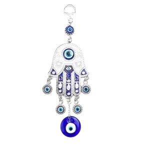 Zawieszka Oko proroka ręki Fatimy 195 mm amulet ochronny o symbolicznym znaczeniu i dekoracyjnym wyglądzie