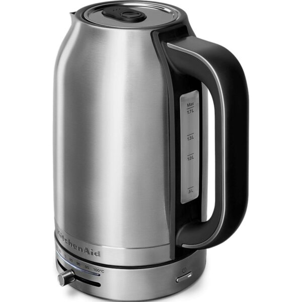 Czajnik KitchenAid 5KEK1701ESX Szary plástico,acero inoxidable 2400 W 1,7 L (1 Sztuk) - obrazek 4