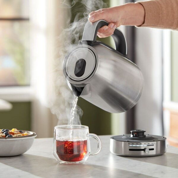 Czajnik KitchenAid 5KEK1701ESX Szary plástico,acero inoxidable 2400 W 1,7 L (1 Sztuk) - obrazek 5