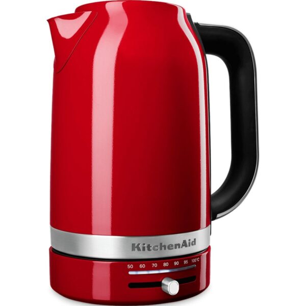 Czajnik KitchenAid 5KEK1701EER Czerwony plástico,acero inoxidable 2400 W 1,7 L (1 Sztuk) - obrazek 2
