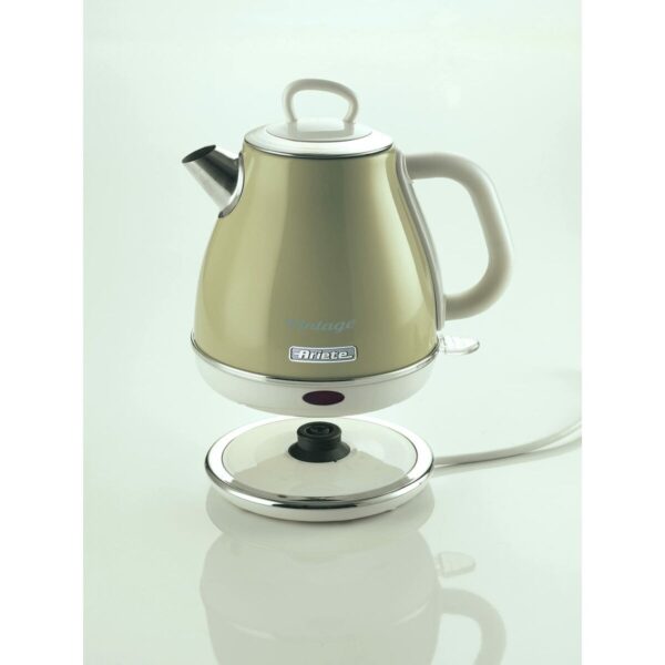 Czajnik Ariete Vintage 2868 2000 W Beżowy Metal Plastikowy 1 L 3 L - obrazek 7