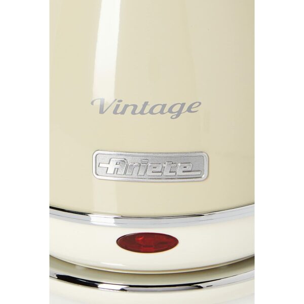 Czajnik Ariete Vintage 2868 2000 W Beżowy Metal Plastikowy 1 L 3 L - obrazek 8