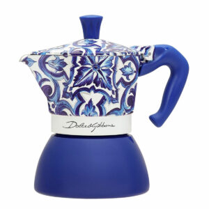 Włoska Kafeterka Bialetti D&G BLU MEDI 4T Niebieski Stal nierdzewna 4 Šálky