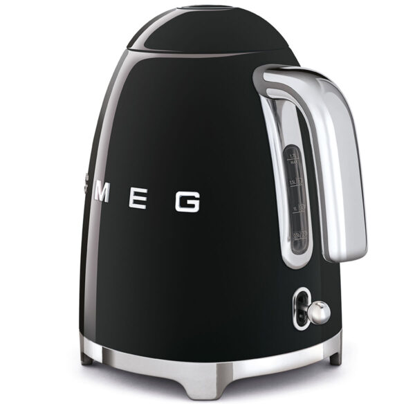 Czajnik Smeg KLF03BLEU Stal nierdzewna Plastikowy 2400 W Czarny 1,7 L - obrazek 2