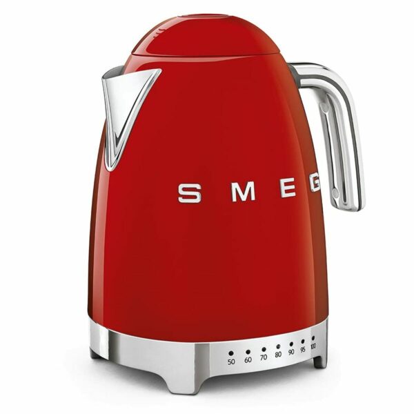Czajnik Smeg 2400 W 1,7 L Czerwony Stal nierdzewna Plastikowy - obrazek 2