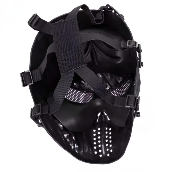 Kask do airsoftu i maska paintballowa ochronny sprzęt taktyczny do gier ASG i strzelanek - obrazek 3
