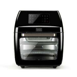 Frytkownica na gorące powietrze Black & Decker BXAFO1200E Czarny 1700 W 12 L