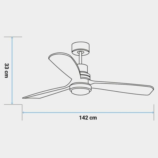 Wentylator sufitowy Universal Blue ALM 4056 3A 70W (142 cm) - obrazek 7