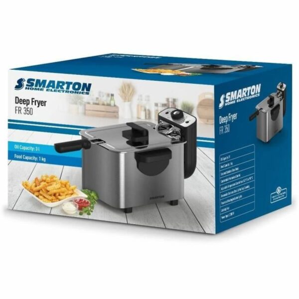 Frytkownica Smarton Szary 1 kg 3 L - obrazek 4