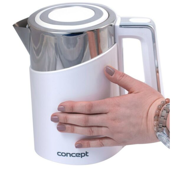 Czajnik Concept RK3170  Biały plástico,acero inoxidable 2200 W 1,7 L - obrazek 5