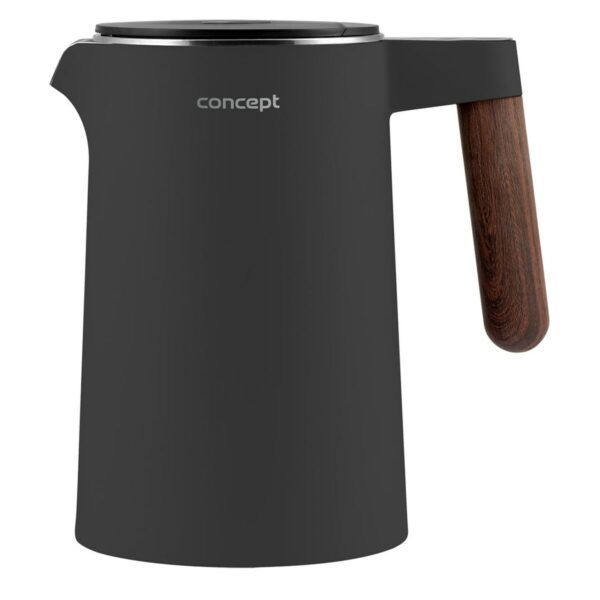 Czajnik Concept RK3305 Ciemny szary Drewno 1850-2200 W 1,5 L - obrazek 2