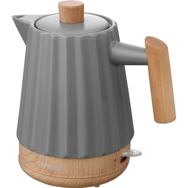 Czajnik Concept RK0092 Ciemny szary Ceramiczna 1500 W 1,5 L - obrazek 2