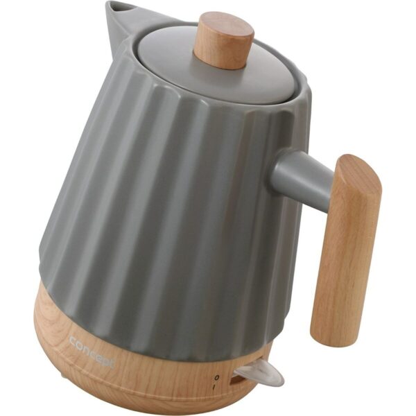 Czajnik Concept RK0092 Ciemny szary Ceramiczna 1500 W 1,5 L - obrazek 4