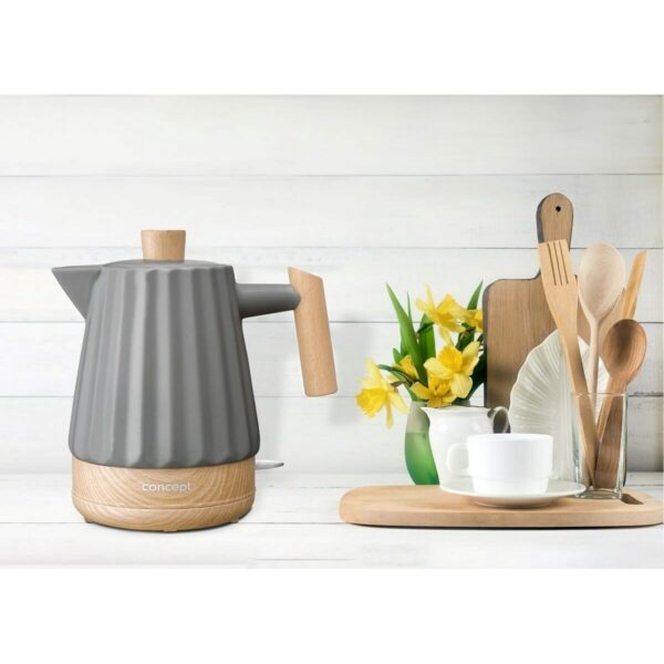 Czajnik Concept RK0092 Ciemny szary Ceramiczna 1500 W 1,5 L - obrazek 7