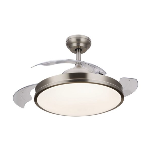 Wentylator sufitowy z oświetleniem Philips Atlas 35 W 28 W 4500 Lm nikiel (2700 K) - obrazek 3