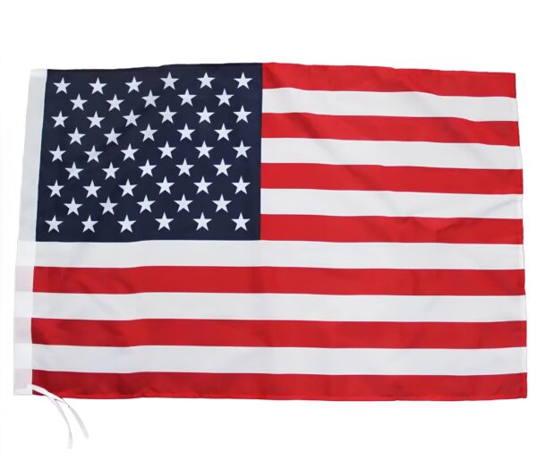 Flaga amerykańska 150x90 cm Flaga USA dekoracyjna flaga z wytrzymałego materiału - obrazek 3