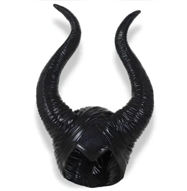Rogi Maleficent cosplay czarnych nastolatków akcesoria do przebierania się za postać Maleficent, lekkie i wygodne rogi dla dzieci i dorosłych