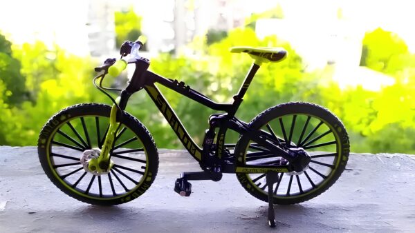 Fingerbike metalowy rower w skali 1:10 realistyczny model BMX do trików i kolekcji - obrazek 5