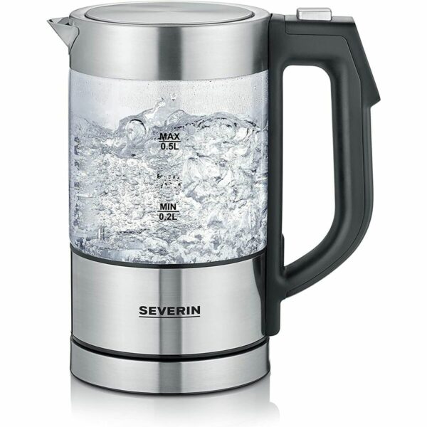 Czajnik Severin WK 3458 Czarny Stal nierdzewna 1100 W 500 ml