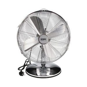 Wentylator podłogowy EDM Srebrzysty 60 W Ø 40 x 55 cm