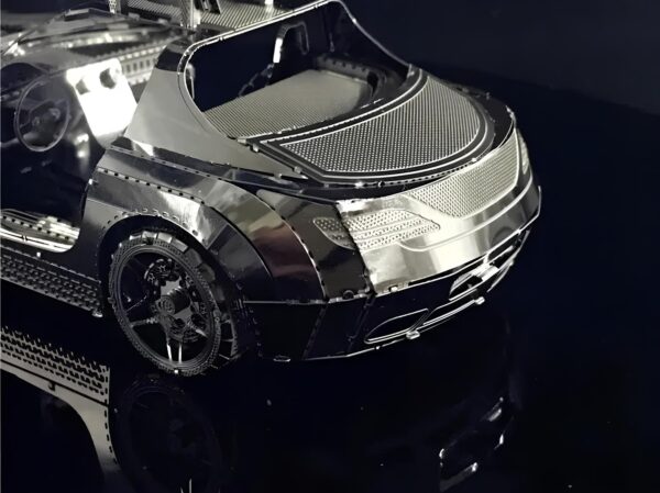 Samochód DIY 3D metalowy zestaw modeli do układania model samochodu do składania - obrazek 5