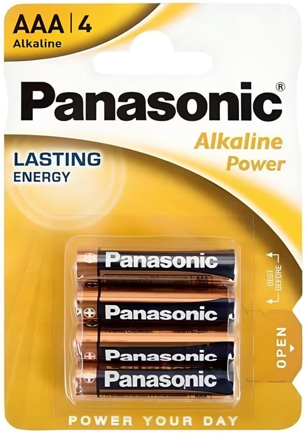 40x najmocniejsze baterie alkaliczne Panasonic Power LR03 AAA - obrazek 4