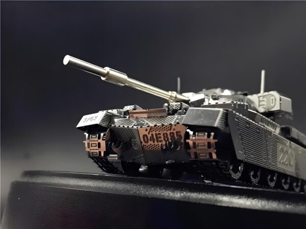 Czołg DIY 3D metalowy zestaw Chieftain MK50 1:100 model kolekcjonerski do składania prezent dla fana - obrazek 9