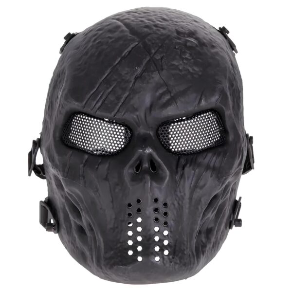 Kask do airsoftu i maska paintballowa ochronny sprzęt taktyczny do gier ASG i strzelanek - obrazek 2