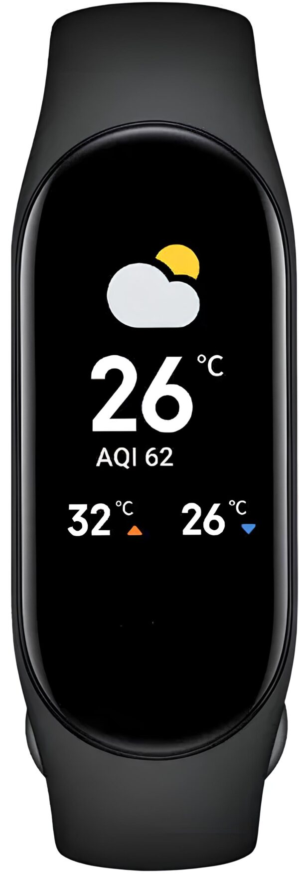 Inteligentna opaska M7 Smart Band 7 Czarna nowoczesna opaska fitness z monitorem tętna i kroków - obrazek 2