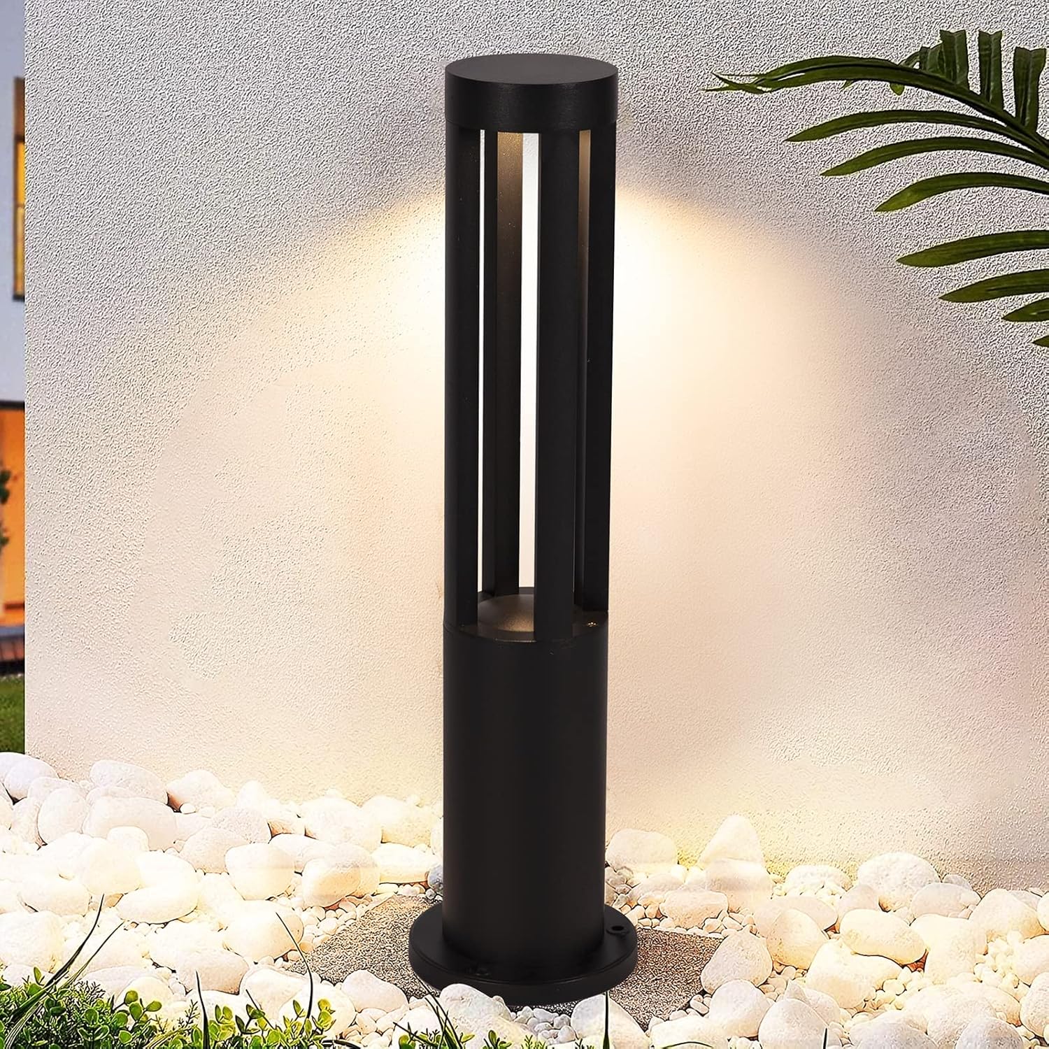 Lampa ogrodowa LED Kingwen OS1186 12W 3000K 60cm IP65 czarna klasa G POWYSTAWOWY - obrazek 5