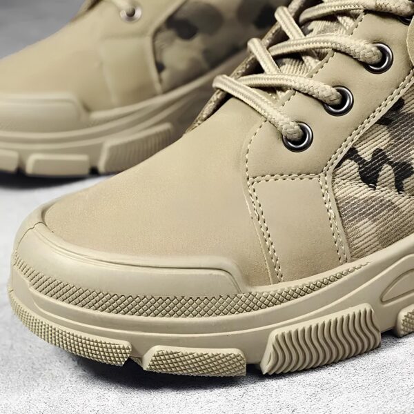 Buty taktyczne, buty za kostkę, rozmiar 42 khaki (26,5cm na 41) - obrazek 4