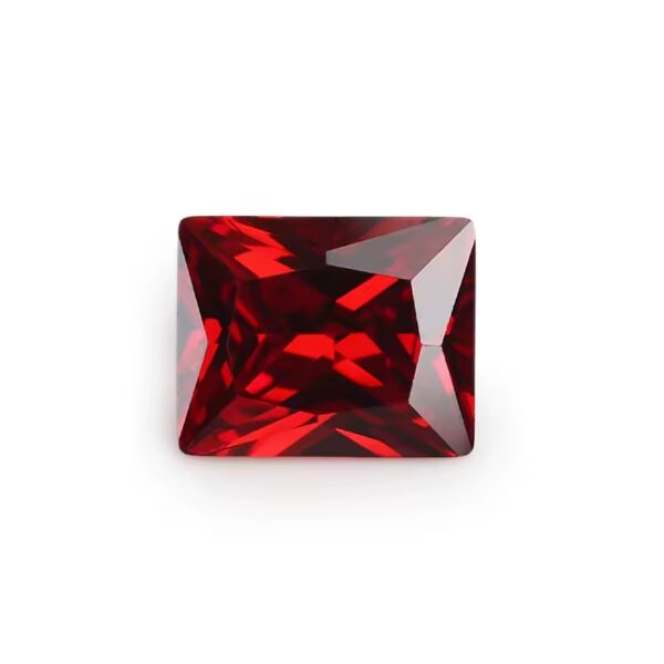 Rubin Kambodia zestaw 7 szt Rozmiar karaty 7x7mm Doskonały środek cięcia Bardzo dobry kraj pochodzenia - obrazek 4