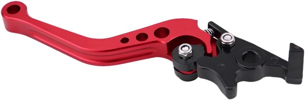 Dźwignia hamulca motocyklowego Keenso 1 para uniwersalna 7/8" 22mm czerwona - obrazek 4