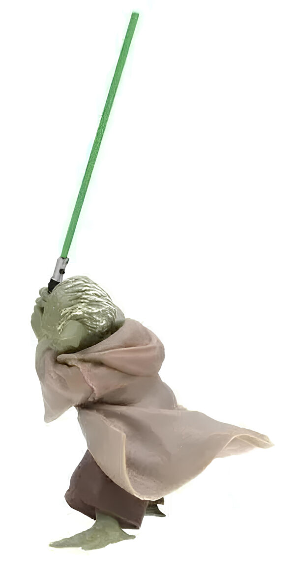 Figurka akcji Mistrz Yoda Gwiezdne Wojny 6 cm miniaturowa postać Yody z Star Wars do kolekcjonowania lub zabawy - obrazek 4