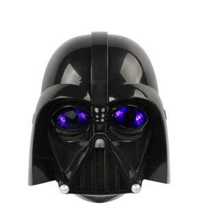 Maska Dartha Vadera LED Gwiezdne Wojny Star Wars świecąca maska z efektami świetlnymi do cosplayu i zabawy