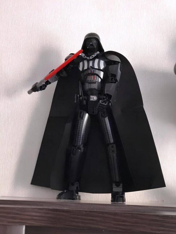 Zestaw DIY figurka Darth Vader Star Wars 30 cm do samodzielnego montażu postać z Gwiezdnych Wojen kolekcjonerski model - obrazek 4
