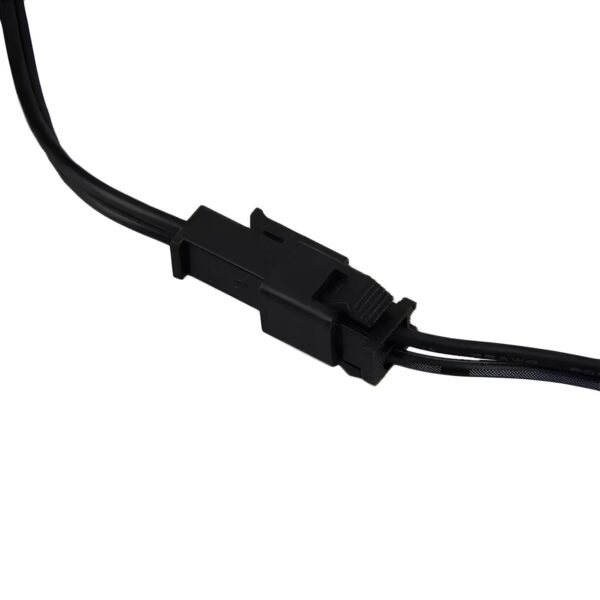 Okulary LED świecące na imprezach zielone imprezowe okulary z efektem świetlnym do zabawy i kostiumów - obrazek 4