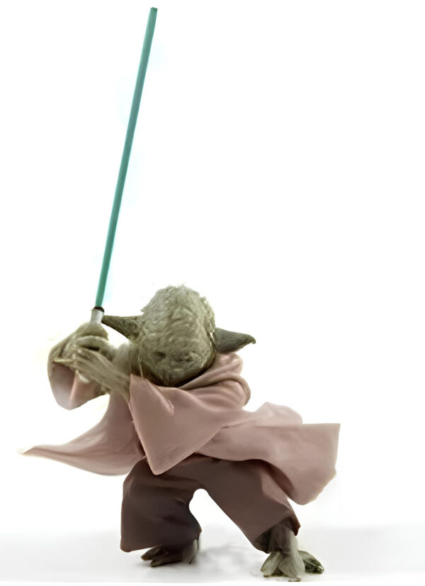 Figurka akcji Mistrz Yoda Gwiezdne Wojny 6 cm miniaturowa postać Yody z Star Wars do kolekcjonowania lub zabawy
