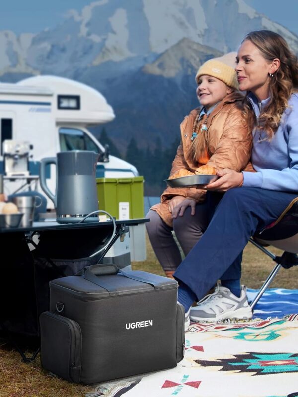 Torba UGREEN do przenośnej elektrowni PowerRoam 600, czarna - obrazek 4