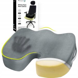 Ortopedyczna poduszka do siedzenia Travel Ease TE-SCB02 45x36cm, szara