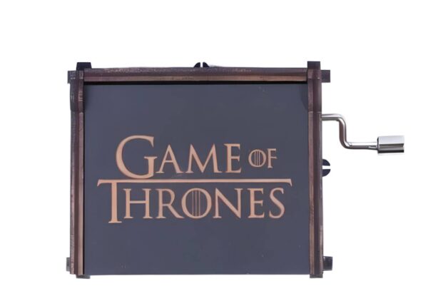 Pozytywka Gra o Tron ręczna skrzynka muzyczna z motywem Game of Thrones dla fanów serialu - obrazek 4