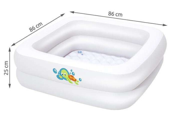 Basen dmuchany 86x86x25cm  BESTWAY 51116 - obrazek 3