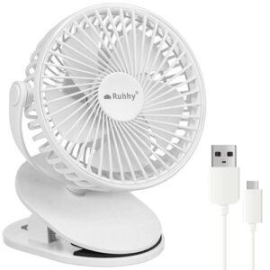 Wentylator bezprzewodowy biały Ruhhy 25566