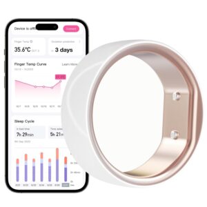 Smart Ring na płodność 1500 W Monitor temperatury cyklu rozmiar 7 POWYSTAWOWY
