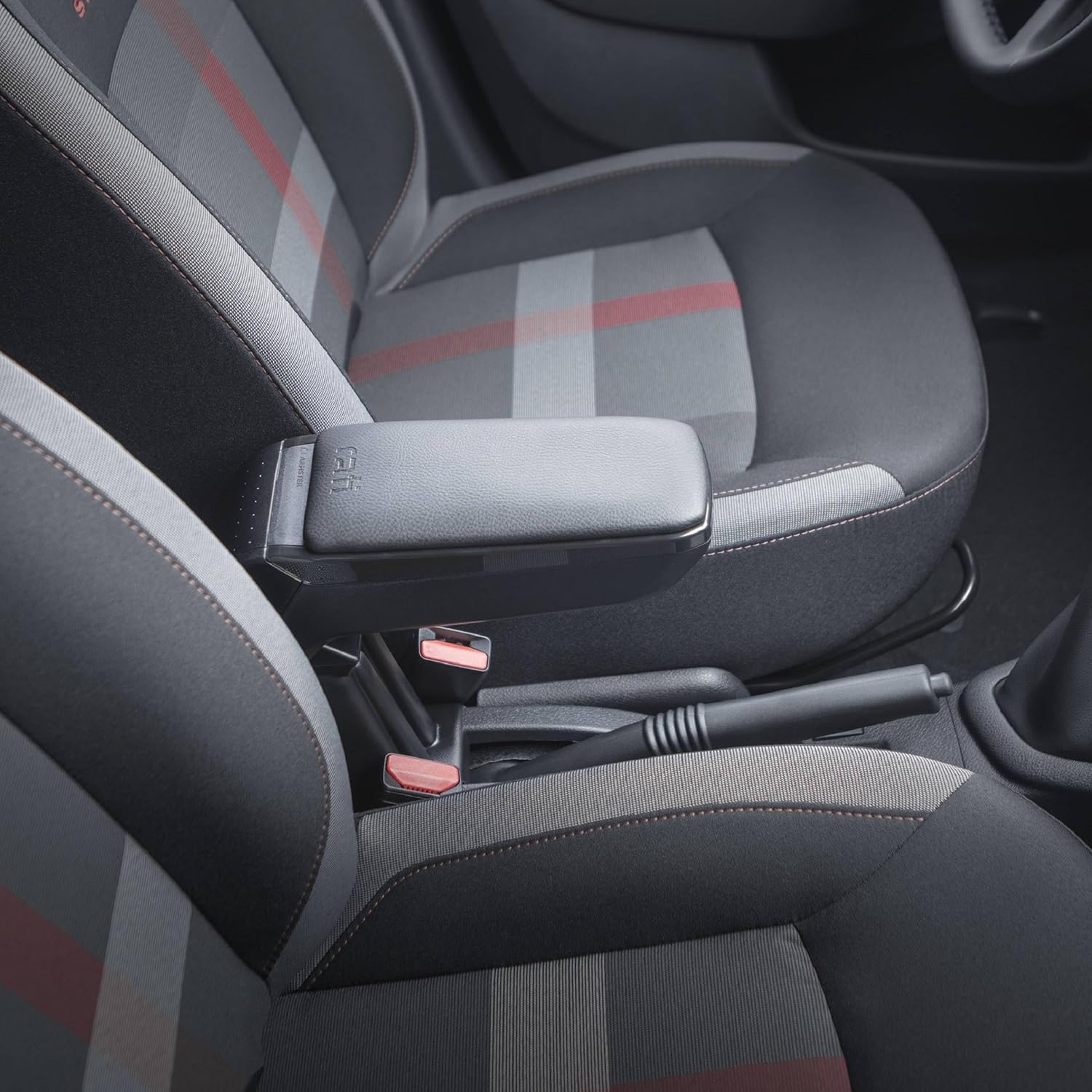 Podłokietnik środkowy z schowkiem do FIAT 500 2016 czarny Rati Armster S POWYSTAWOWY - obrazek 2